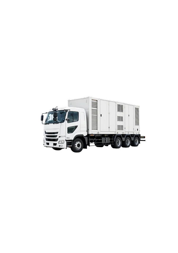 移動電源車輸送車両